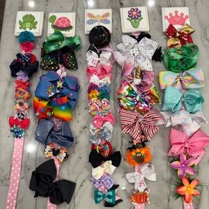Custom Made Hair Bows and Clips HOLDER - (bows not included)